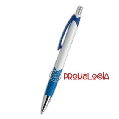 Bolígrafo con pulsador promocional para impresión de su marca